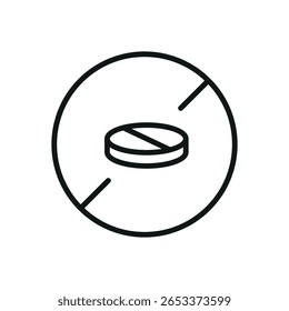 Antibiotics Free Vector icon isolated on white background