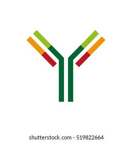 Antibody Icon - Vector Illustration.