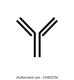 Antibody Icon - Vector Illustration.