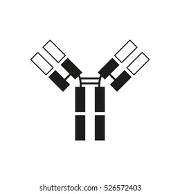 Antibody icon - Vector illustration.