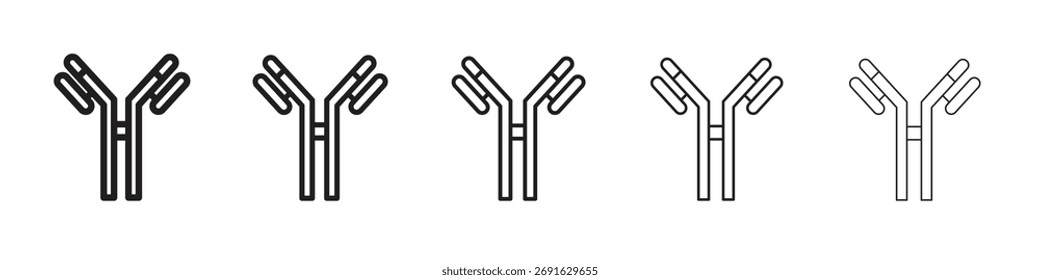 Antibody icon vector, Symbol, logo illustrations