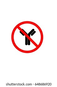 Antibody sign in red circle 2.