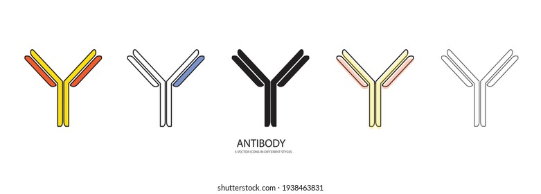 Antikörpertests, Vektorsymbol