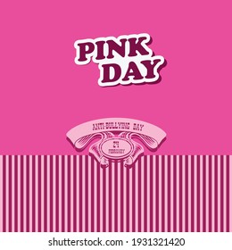 Anti-Bullying Day - February event for Pink Day.