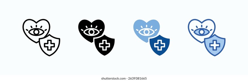 Anticipation icon sheet multiple style collection isolated vector