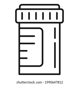 Antidepressants icon. Outline Antidepressants vector icon for web design isolated on white background