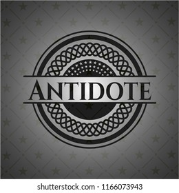 Antidote retro style black emblem