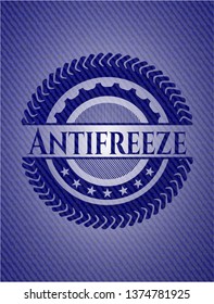 Antifreeze with denim texture