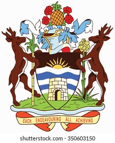 Antigua and Barbuda Coat of arm