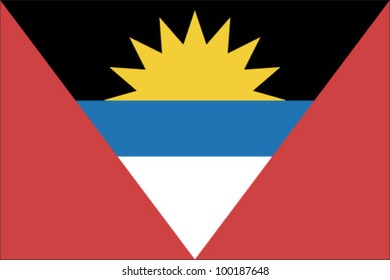 Antigua And Barbuda Flag