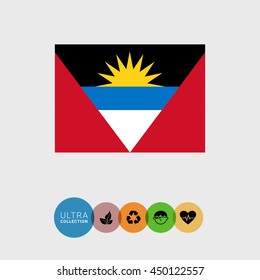 Antigua and Barbuda flag