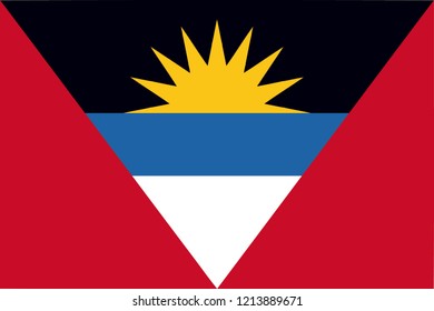 Antigua and Barbuda
 Flag Vector, country flags, flags, Antigua and Barbuda
