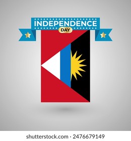 Antigua and Barbuda Independence Day Flag Banner