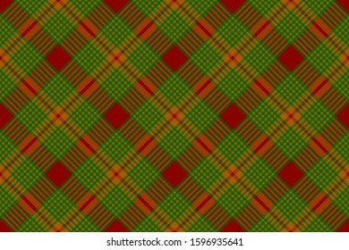 Antigua & Barbuda Tartan. Seamless rectangle pattern for fabric, kilts, skirts, plaids. Diagonal cell