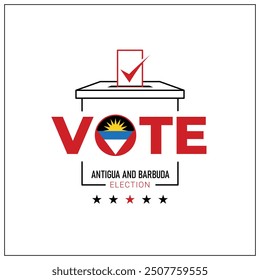 Antigua and Barbuda vote, voting, hand leaving vote, positive vote, negative vote, hand leaving paper in ballot box, elections, election of ruler.