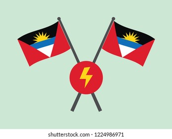 Antigua Emblem Electricity