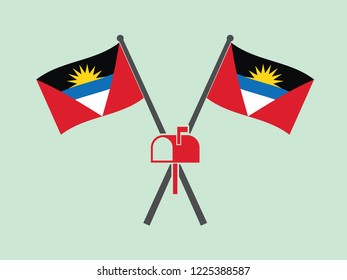 Antigua Emblem Mailbox