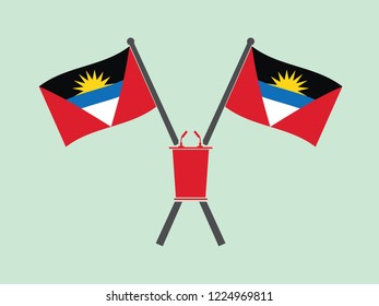 Antigua Emblem Podium