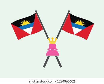 Antigua Emblem Queen
