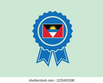 Antigua Emblem State Certificate