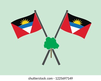 Antigua Emblem Tree