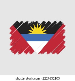 Antigua-Flag-Vektorgrafik