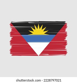 Antigua-Flag-Vektorgrafik