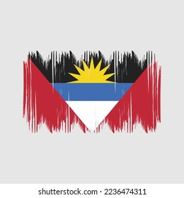 Antigua-Flag-Vektorgrafik