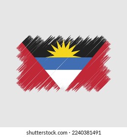 Antigua-Flag-Vektorgrafik