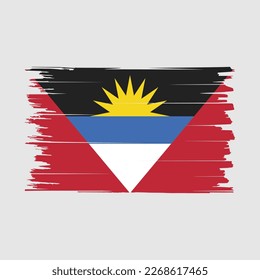 Antigua-Flag-Vektorgrafik