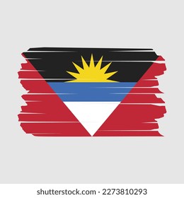 Antigua-Flag-Vektorgrafik