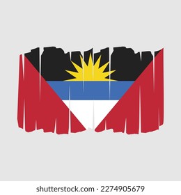 Antigua-Flag-Vektorgrafik