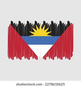 Antigua-Flag-Vektorgrafik