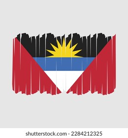 Antigua-Flag-Vektorgrafik