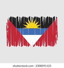 Antigua-Flag-Vektorgrafik