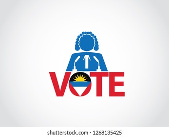 Antigua Podium Judge Speech Vote