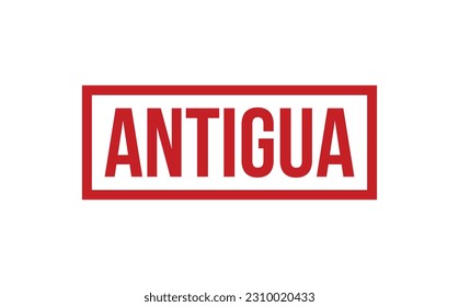Antigua-Kautschuk-Stempel-Siegel-Vektorgrafik