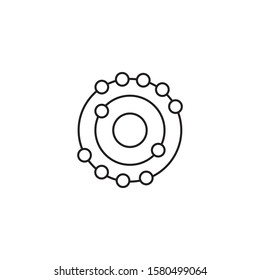 Antioxidant icon design. Molecule vector illustration. 