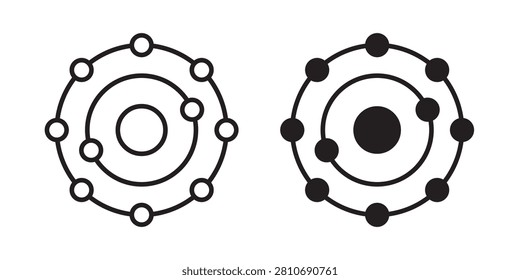 Antioxidant icon flat vector illustration..