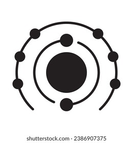 Antioxidant icon vector illustration logo design