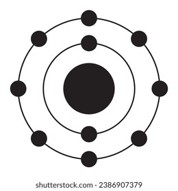 Diseño del logotipo de la ilustración del vector del icono antioxidante