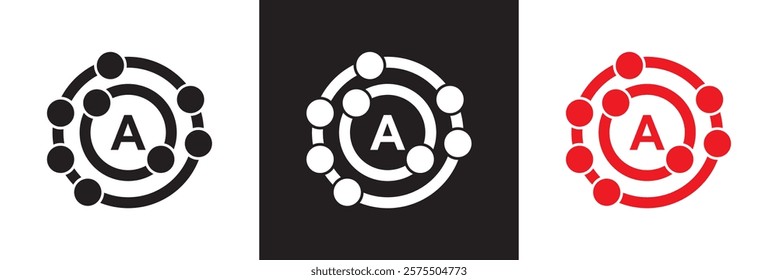 Antioxidant icon vector.  isolated on white and black background. vector illustration. EPS 10