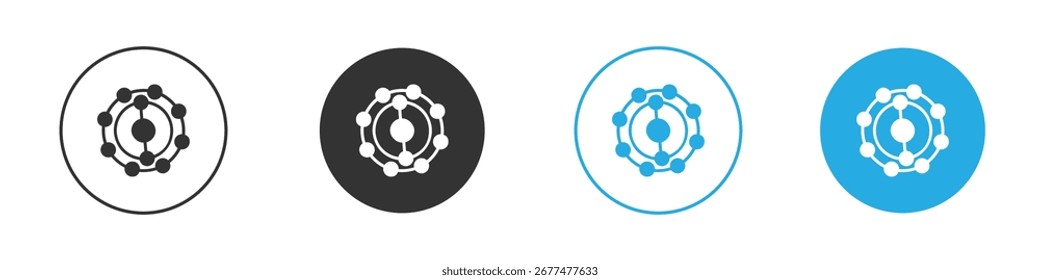 Antioxidant icon vector style flat trendy collection.
