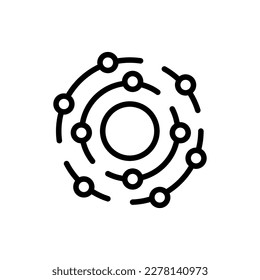 Antioxidant vector icon. oxidant illustration sign or symbol.