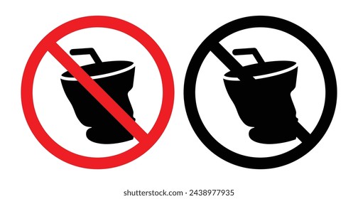 Anti-Plastic Waste Message. Do Not Dispose of Plastic Sign. Eco-Protection Alert