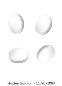 Antipyretic tablet isolated