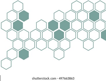 Antique aqua on white background