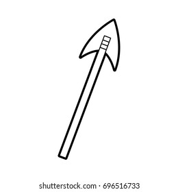 antique arrows isolated icon