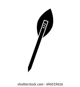 antique arrows isolated icon