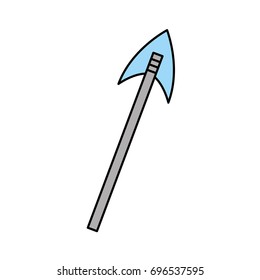 antique arrows isolated icon